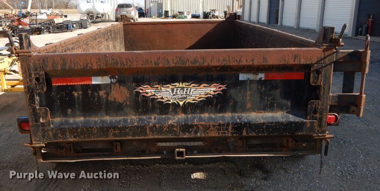 image for item DI8128 2004 H&H dump trailer