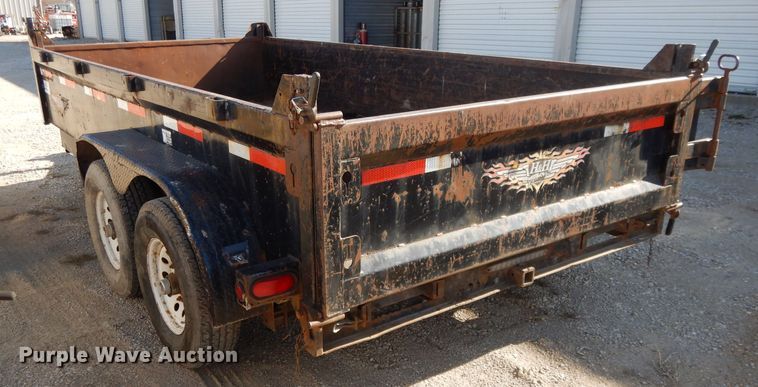 image for item DI8128 2004 H&H dump trailer
