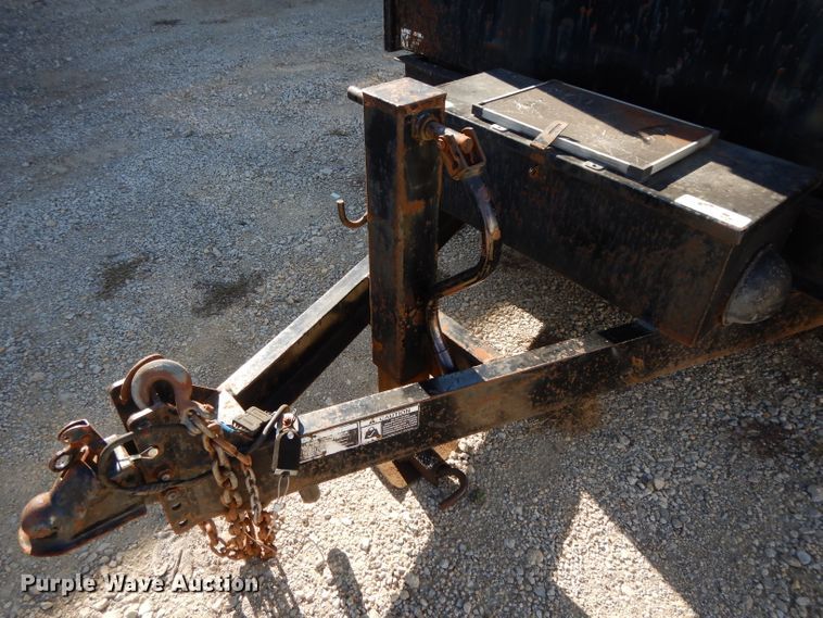 image for item DI8128 2004 H&H dump trailer