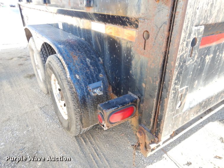 image for item DI8128 2004 H&H dump trailer