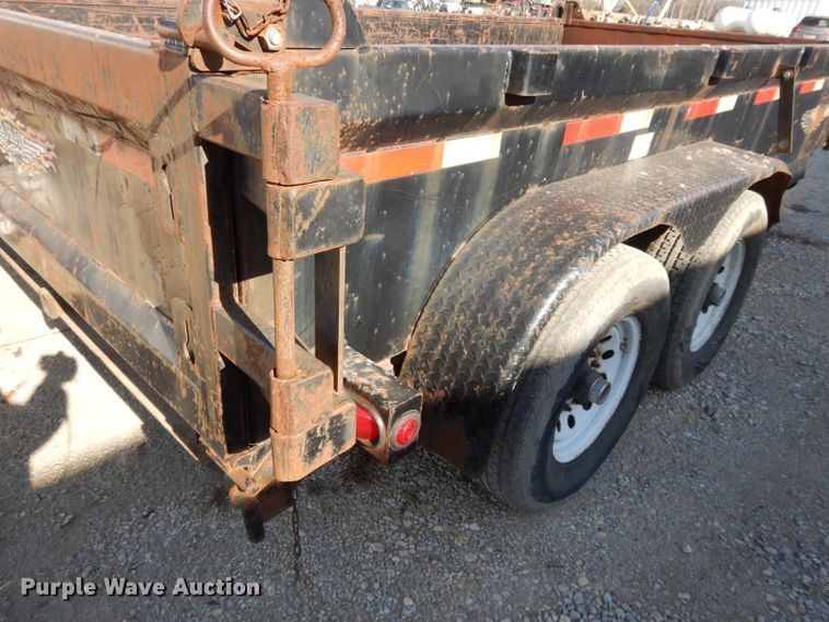 image for item DI8128 2004 H&H dump trailer