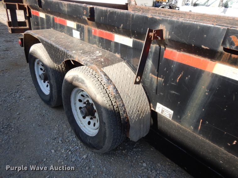 image for item DI8128 2004 H&H dump trailer