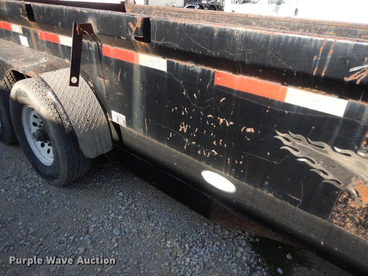 image for item DI8128 2004 H&H dump trailer