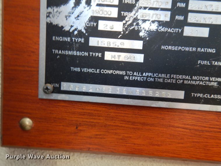 image for item DJ8132 2002 Chance Coach AH28  trolley