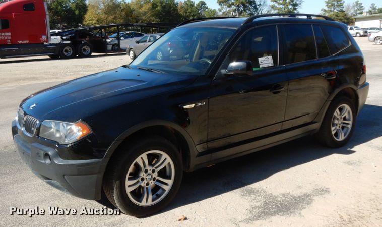 image for item DJ8135 2005 BMW X3  SUV