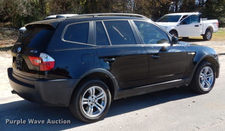 image for item DJ8135 2005 BMW X3  SUV