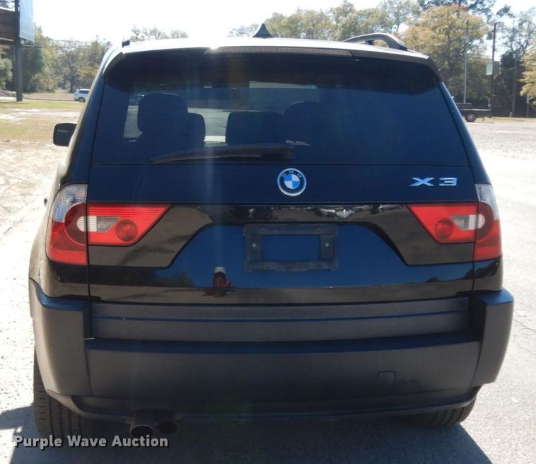 image for item DJ8135 2005 BMW X3  SUV