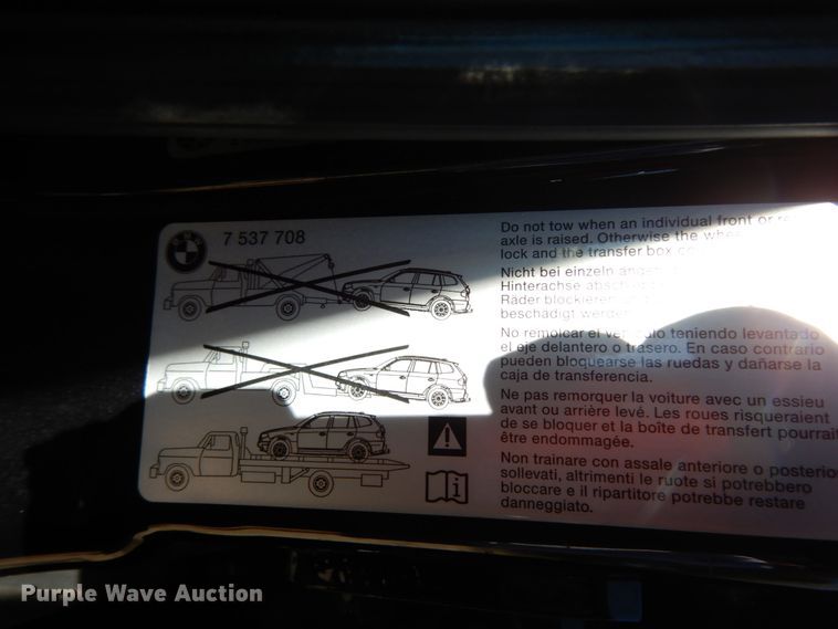 image for item DJ8135 2005 BMW X3  SUV