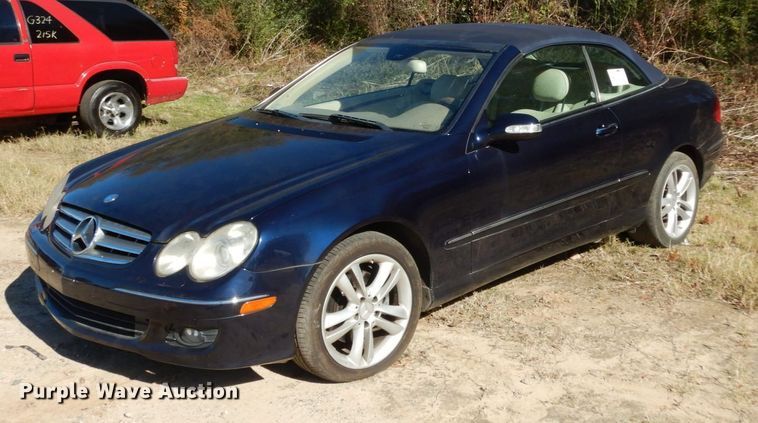 image for item DJ8136 2008 Mercedes Benz CLK350 convertible