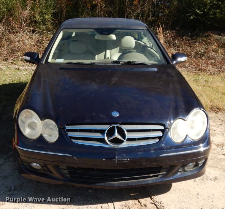 image for item DJ8136 2008 Mercedes Benz CLK350 convertible