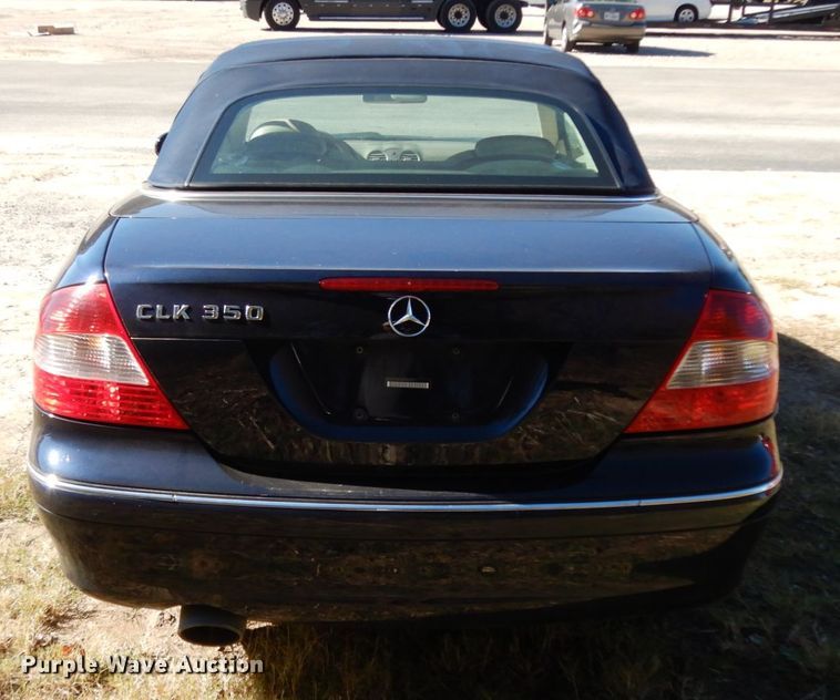 image for item DJ8136 2008 Mercedes Benz CLK350 convertible