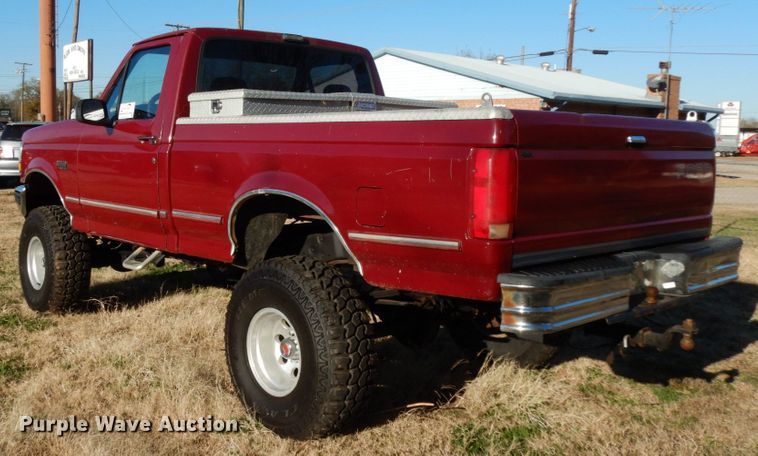 image for item DJ8138 1993 Ford F150  pickup truck