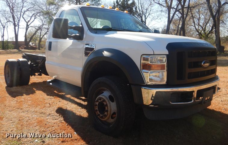 image for item DJ8571 2009 Ford F450 Super Duty  truck cab and chassis