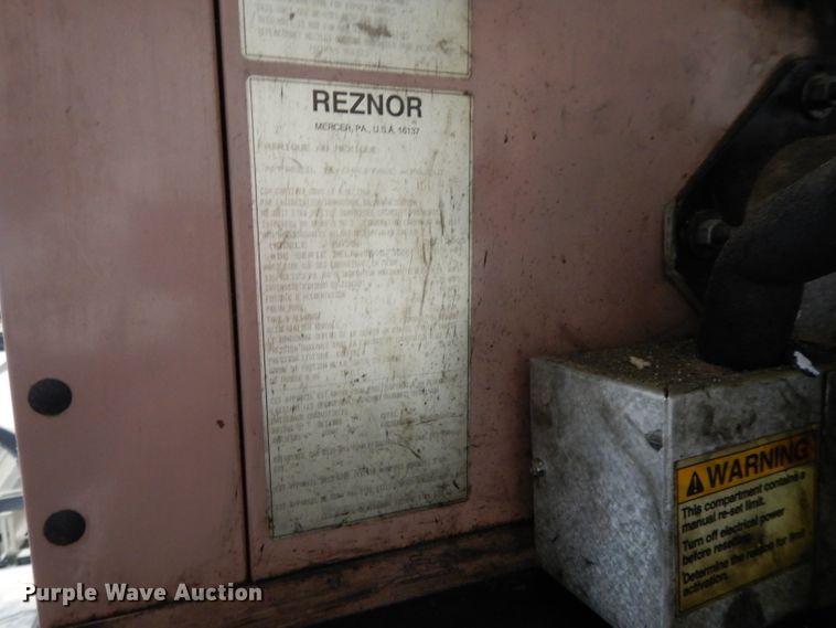 image for item DL2523 2005 Reznor RA350 waste oil heater