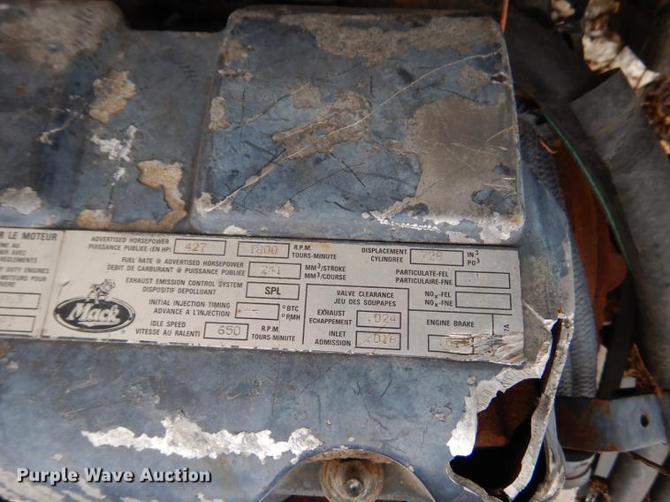 image for item DL2541 Mack six cylinder diesel engine