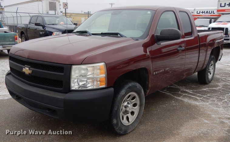 image for item DL2544 2007  Chevrolet Silverado 1500  Ext. Cab pickup truck