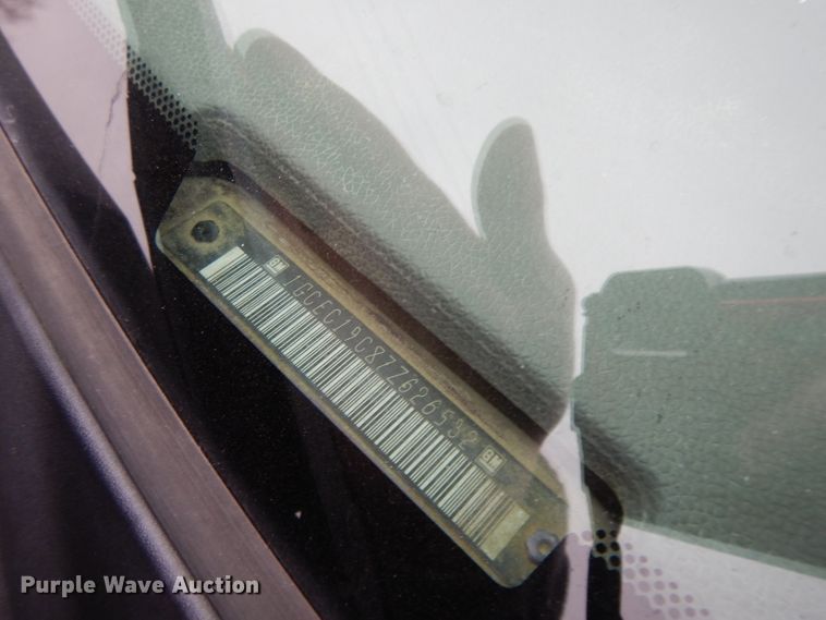 image for item DL2544 2007  Chevrolet Silverado 1500  Ext. Cab pickup truck