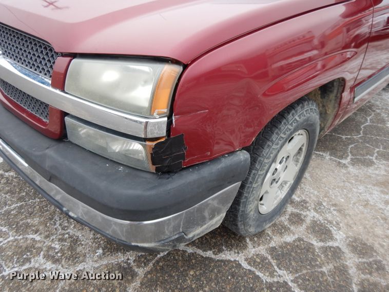 image for item DL2545 2005  Chevrolet Silverado 1500  Ext. Cab pickup truck