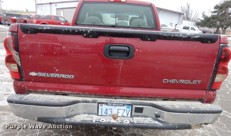 image for item DL2545 2005  Chevrolet Silverado 1500  Ext. Cab pickup truck