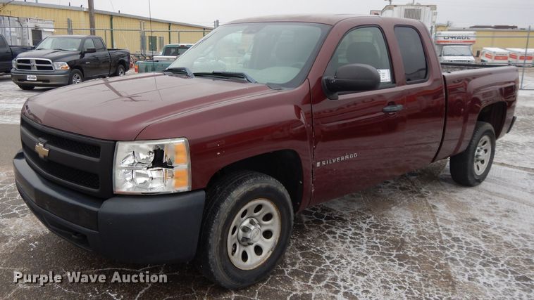 image for item DL2546 2008  Chevrolet Silverado 1500  Ext. Cab pickup truck