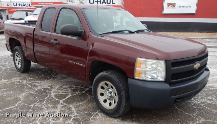 image for item DL2546 2008  Chevrolet Silverado 1500  Ext. Cab pickup truck