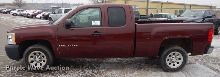 image for item DL2546 2008  Chevrolet Silverado 1500  Ext. Cab pickup truck