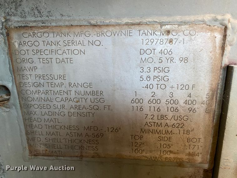 image for item EL9617 1995 Chevrolet Kodiak C5500  fuel truck