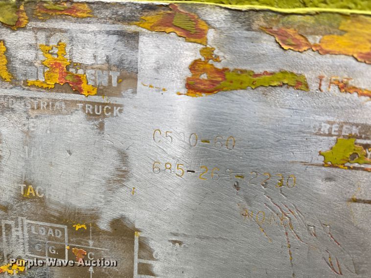 image for item EL9633 Clark C590-60  forklift