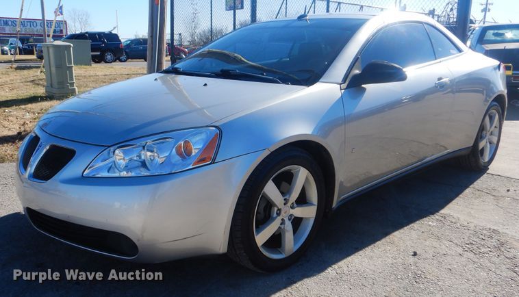 image for item ET9062 2008 Pontiac G6  convertible