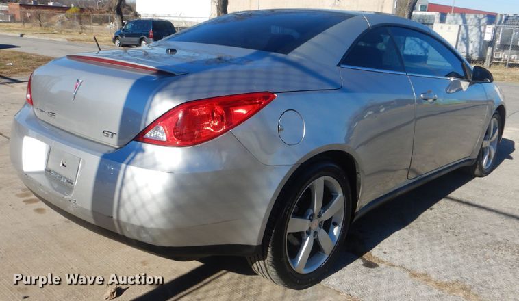 image for item ET9062 2008 Pontiac G6  convertible