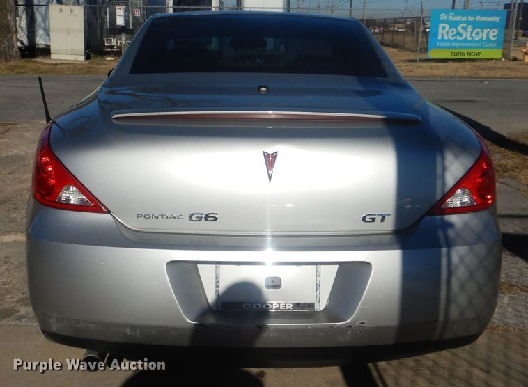 image for item ET9062 2008 Pontiac G6  convertible