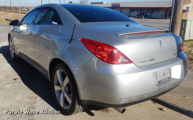 image for item ET9062 2008 Pontiac G6  convertible