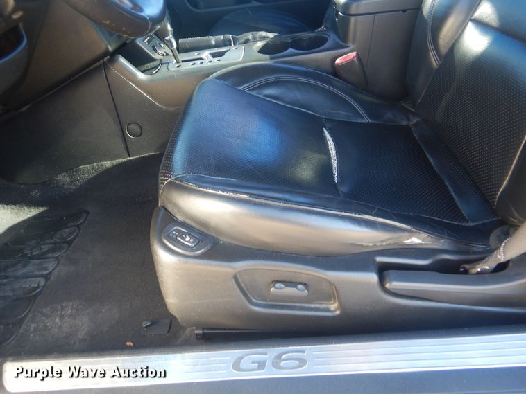 image for item ET9062 2008 Pontiac G6  convertible