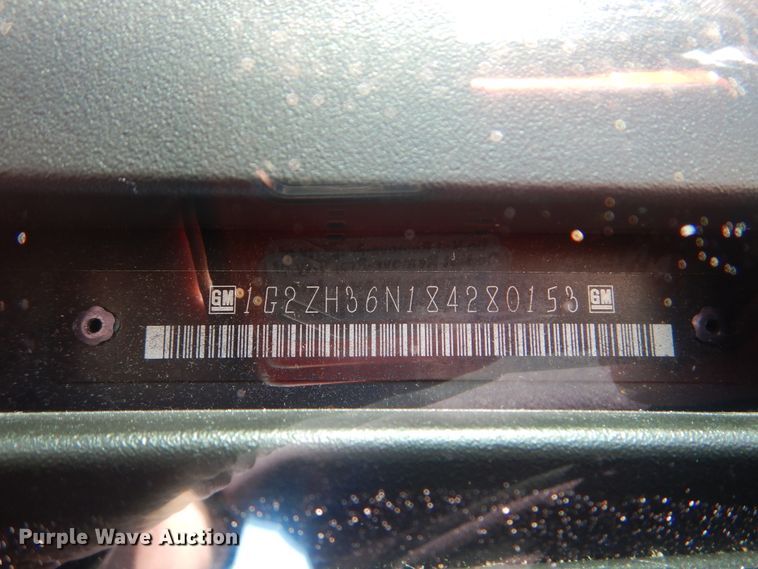 image for item ET9062 2008 Pontiac G6  convertible