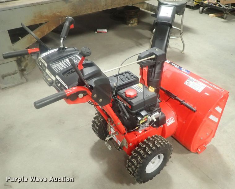 image for item EV9865 Troy-Bilt Storm 2620 snow blower