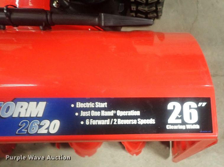 image for item EV9865 Troy-Bilt Storm 2620 snow blower