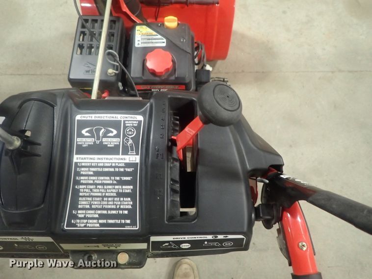 image for item EV9865 Troy-Bilt Storm 2620 snow blower