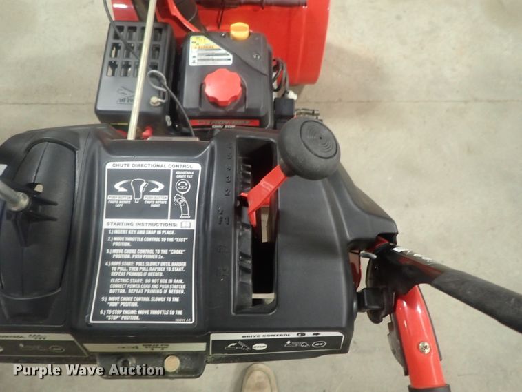 image for item EV9865 Troy-Bilt Storm 2620 snow blower
