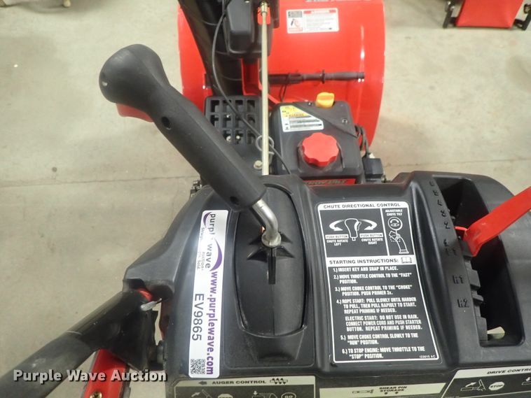 image for item EV9865 Troy-Bilt Storm 2620 snow blower