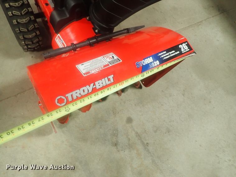 image for item EV9865 Troy-Bilt Storm 2620 snow blower