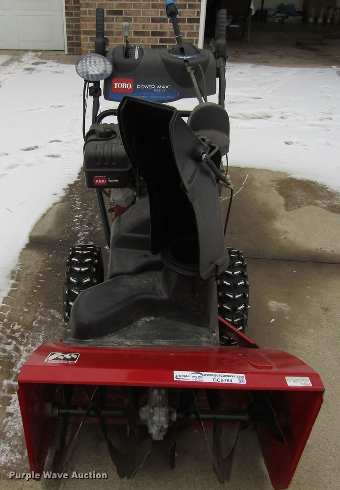 image for item GC9784 Toro Power Max 826 LE snow blower