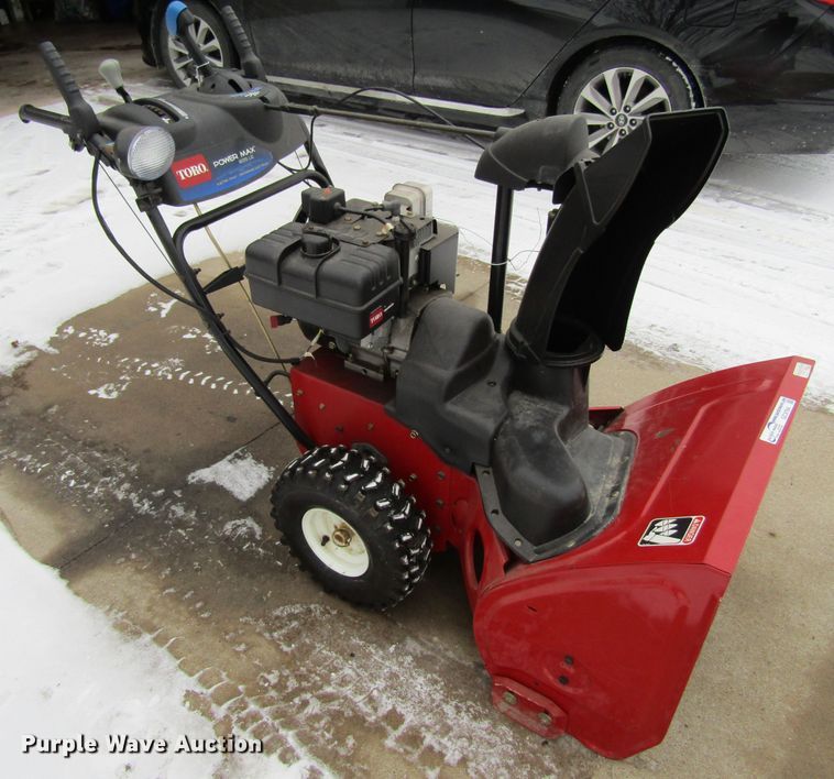 image for item GC9784 Toro Power Max 826 LE snow blower