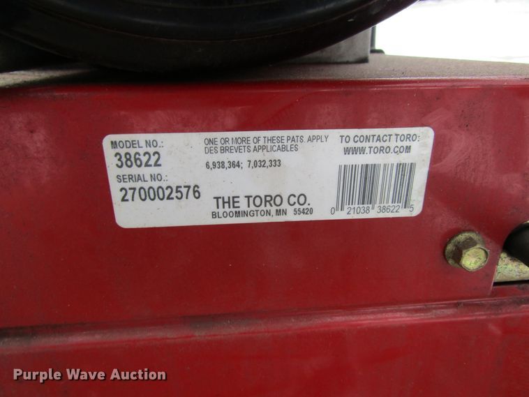 image for item GC9784 Toro Power Max 826 LE snow blower