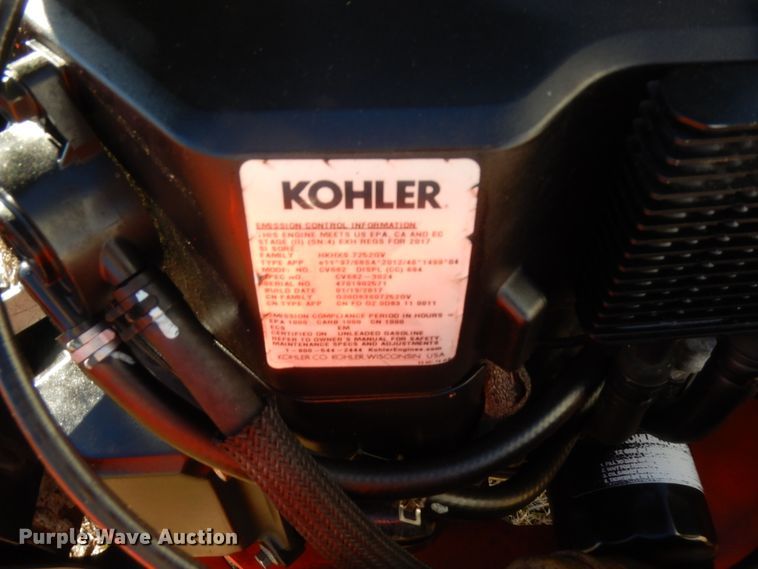 image for item HG9758 2017 Kubota Z723  ZTR lawn mower