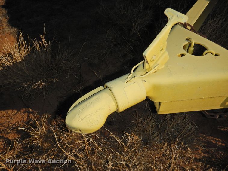 image for item HU9720 Shop built utility trailer with fuel tank system