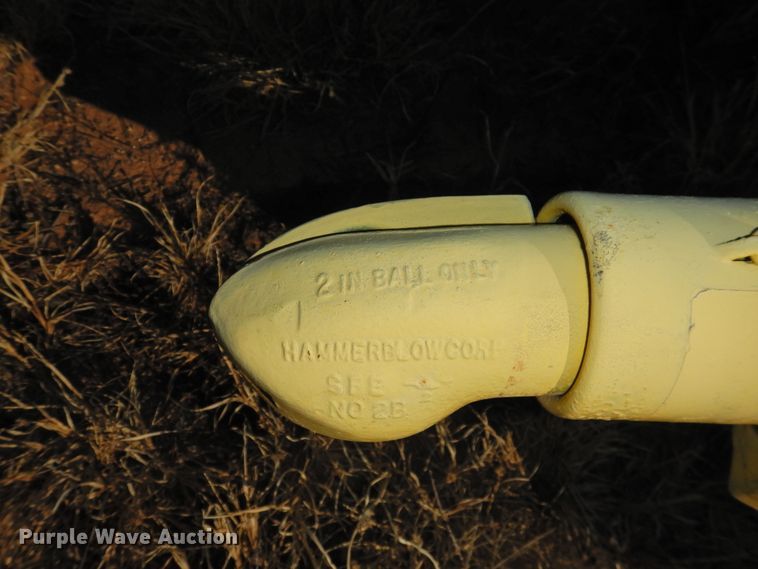 image for item HU9720 Shop built utility trailer with fuel tank system