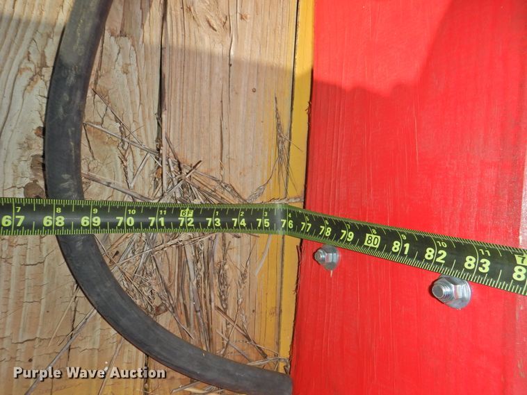 image for item HU9720 Shop built utility trailer with fuel tank system