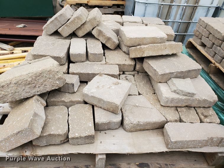 image for item HW9530 (8) pallets of concrete paver bricks