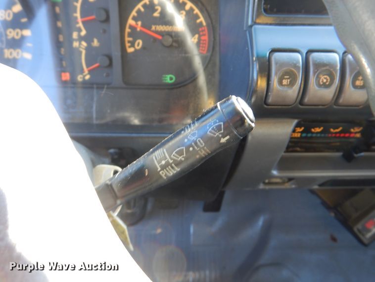 image for item HX9053 2006 GMC W4500  flatbed truck with crane