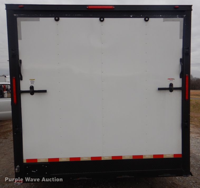 image for item HX9062 2019 Freedom Trailers enclosed cargo trailer